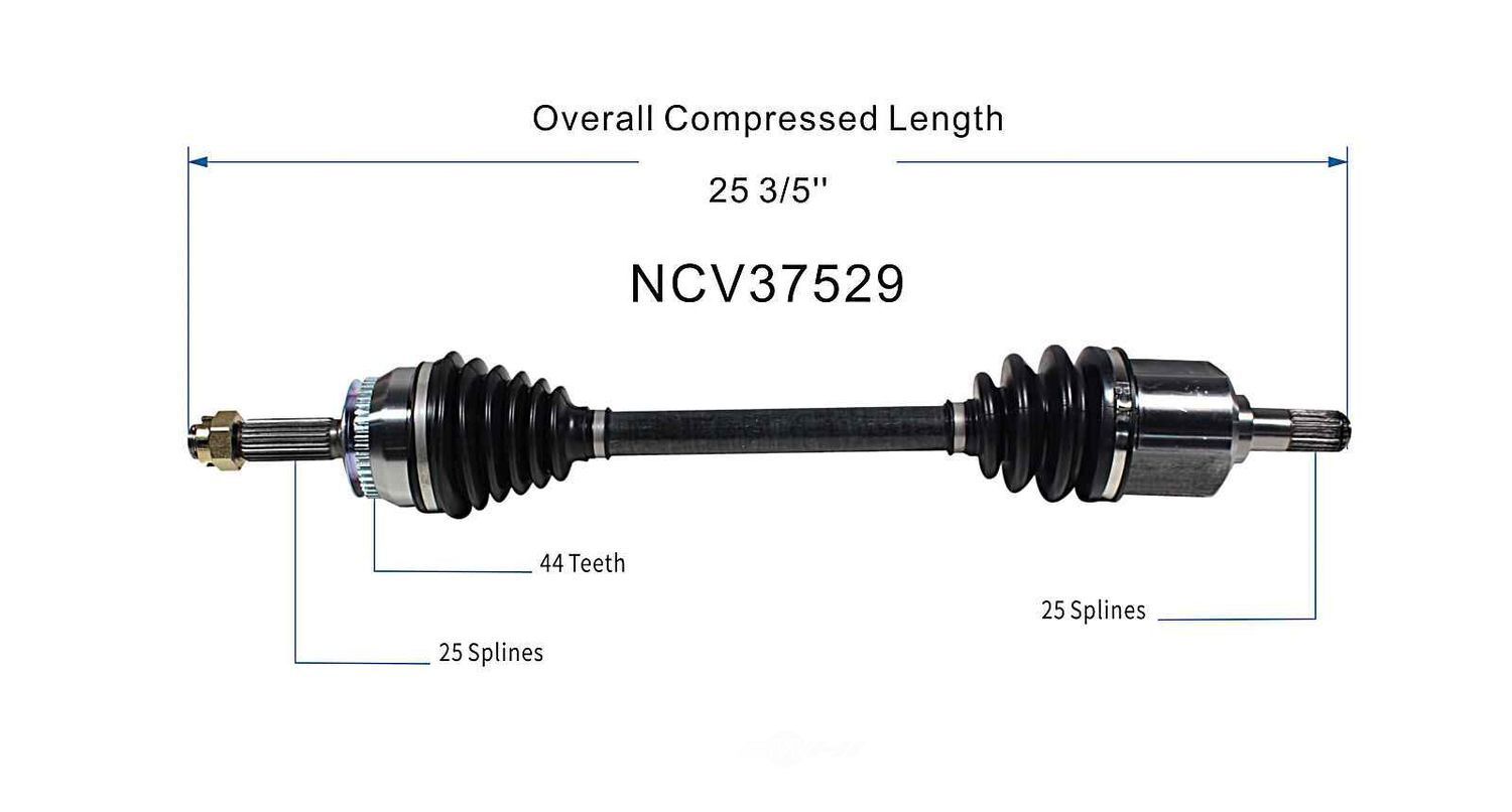 Left New CV Complete Assy   GSP North America   NCV37529