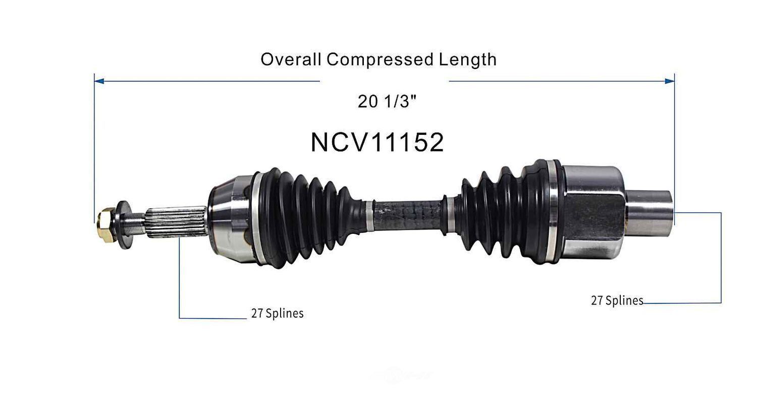 Right New CV Complete Assy   GSP North America   NCV11152