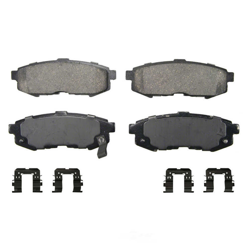 Rr Ceramic Brake Pads  Wagner  ZD1073