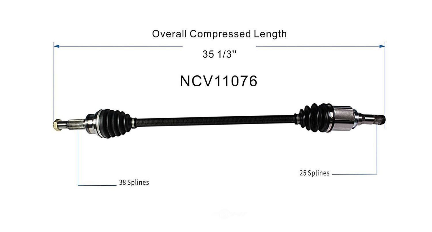 Right New CV Complete Assy   GSP North America   NCV11076