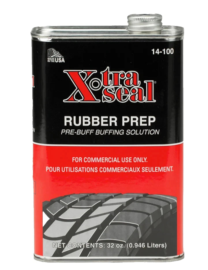 Xtra Seal 14-100 Rubber Prep Pre-Buff Cleaner (2x 32oz Cans) - Tire Repair