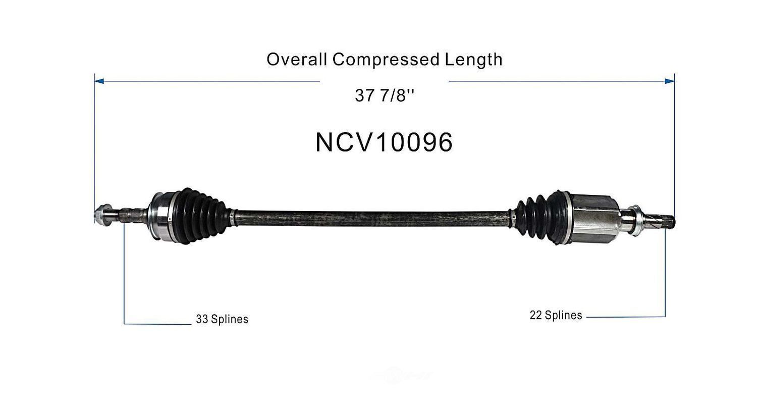 Right New CV Complete Assy   GSP North America   NCV10096