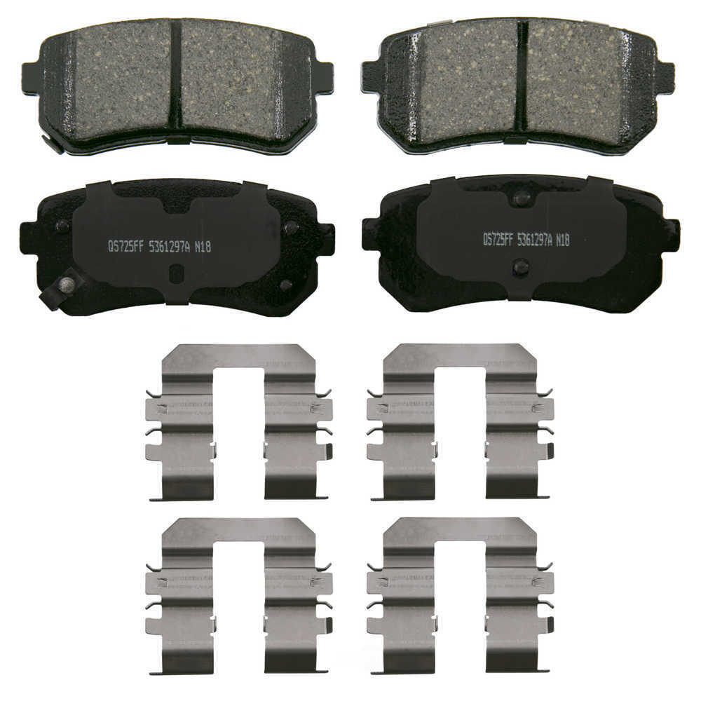Rr Ceramic Brake Pads  Wagner  ZD1829