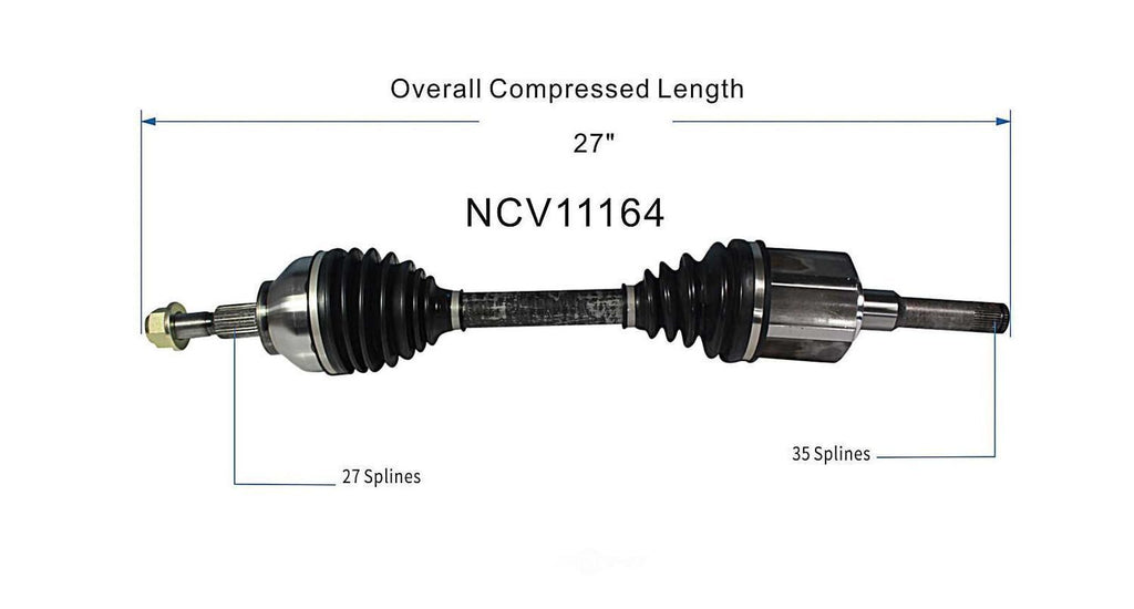 Left New CV Complete Assy   GSP North America   NCV11164