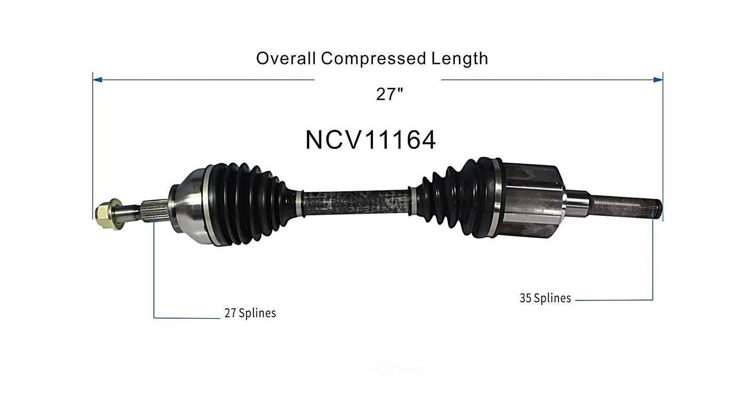 Left New CV Complete Assy   GSP North America   NCV11164