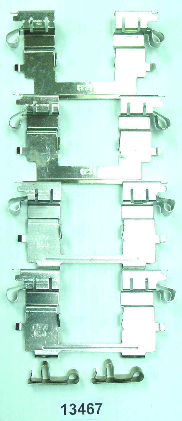 Frt Disc Brk Hwd Kit  Better Brake Parts  13467K