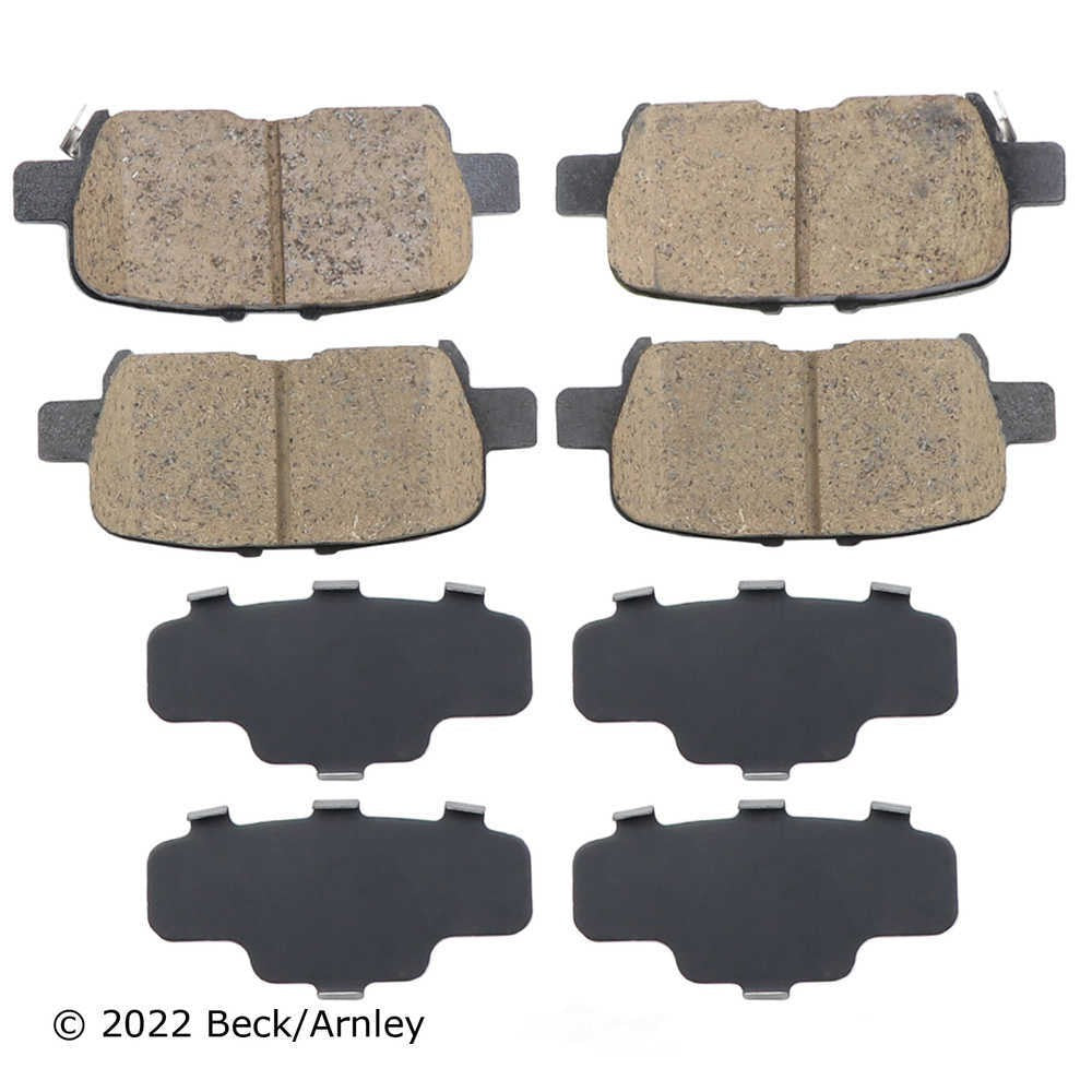 Rr OE Brake Pads  Beck/Arnley  089-1677