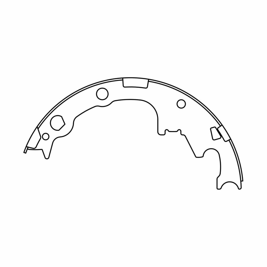 Rr Premium Brake Shoes  Centric Parts  111.05380