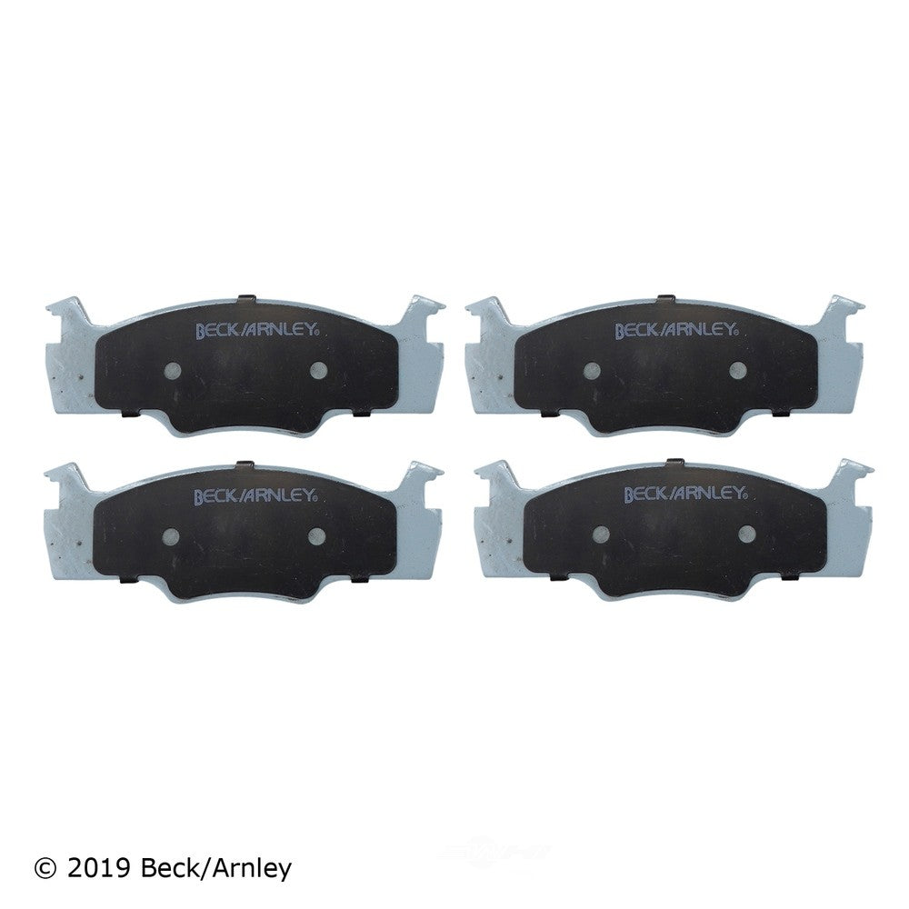 Frt Prem Brake Pads  Beck/Arnley  085-1174