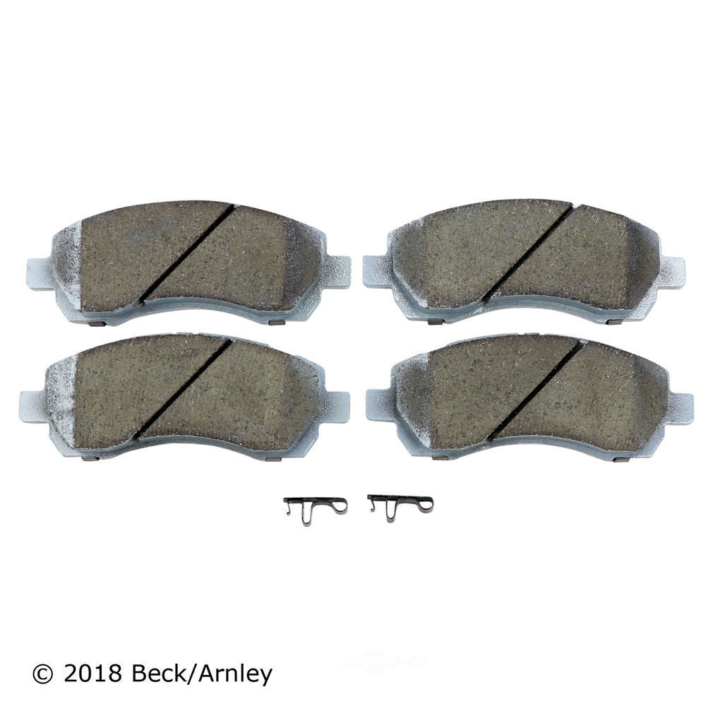 Frt Prem Brake Pads  Beck/Arnley  085-1565