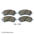Frt Prem Brake Pads  Beck/Arnley  085-1565