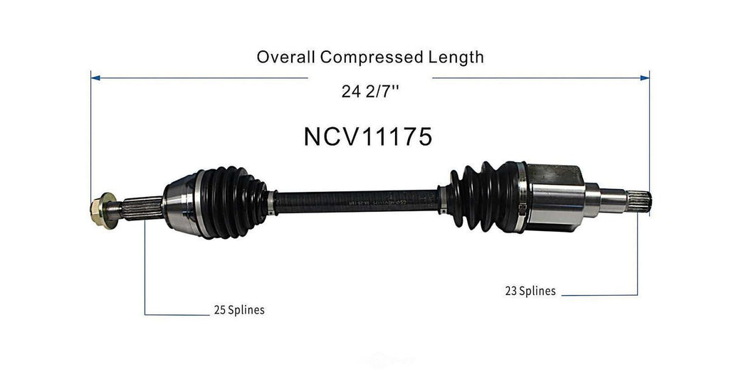 Left New CV Complete Assy   GSP North America   NCV11175