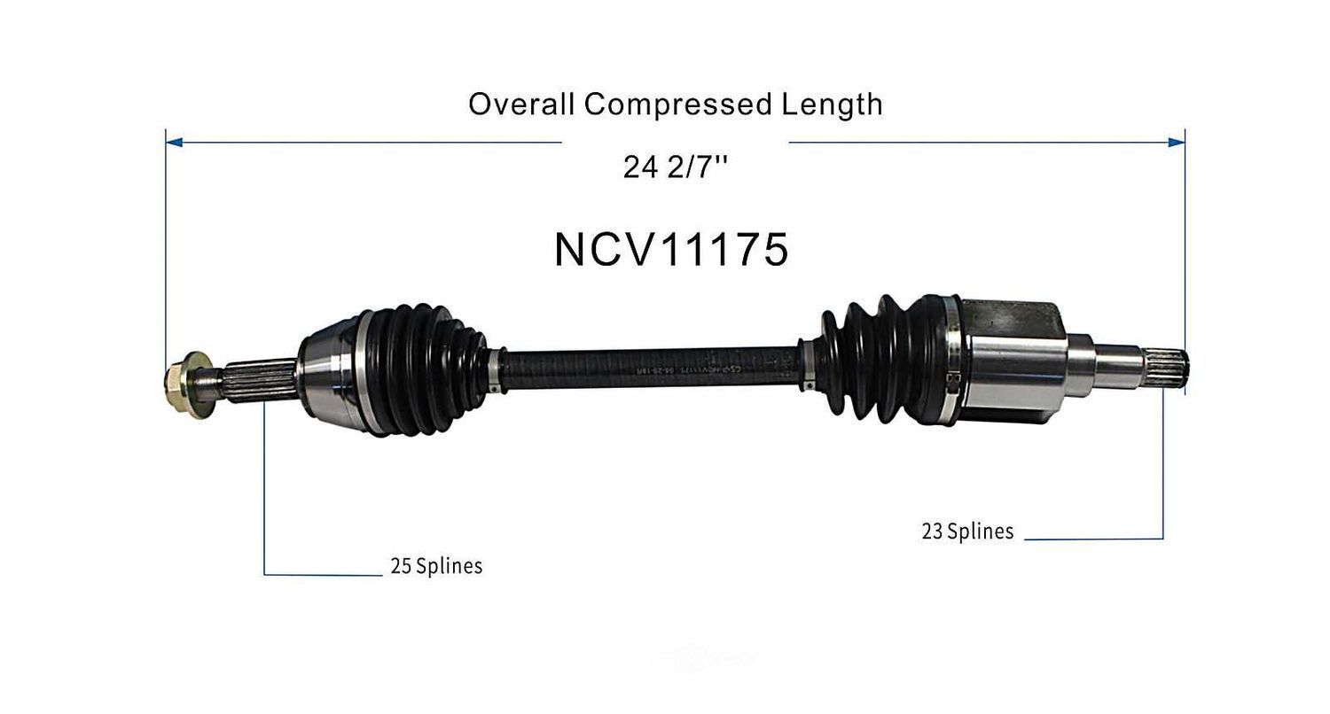 Left New CV Complete Assy   GSP North America   NCV11175