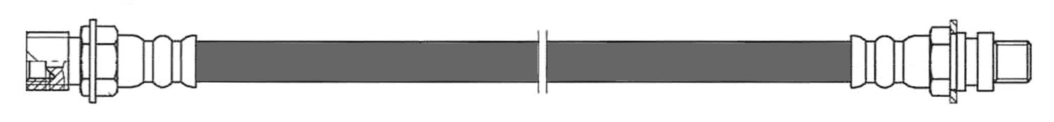 Rr Brake Hose  Centric Parts  150.66326