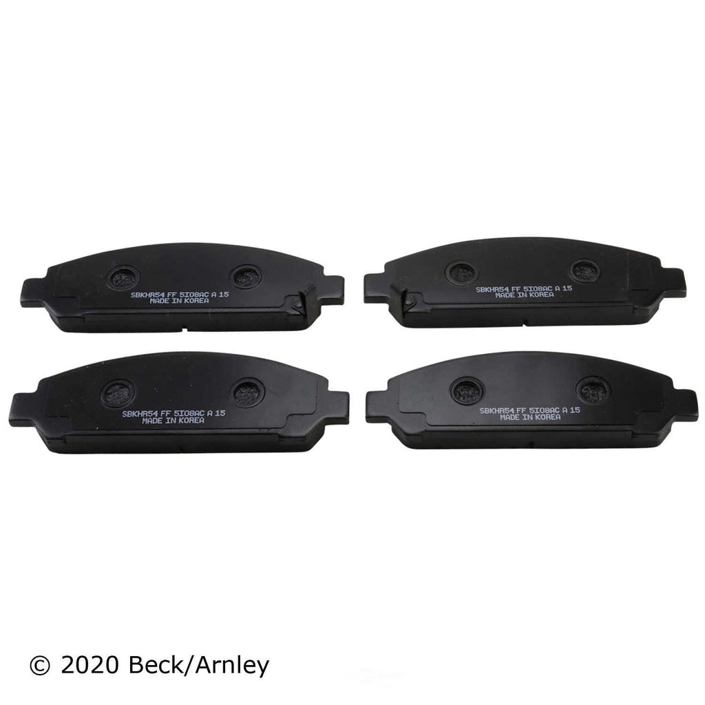 Frt OE Brake Pads  Beck/Arnley  089-1888