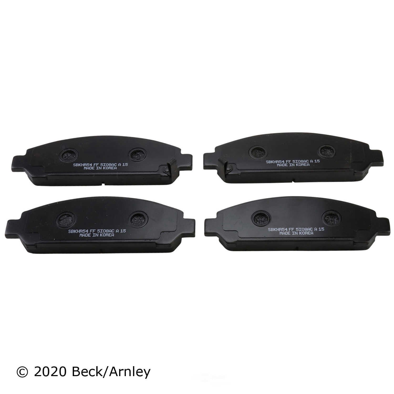 Frt OE Brake Pads  Beck/Arnley  089-1888