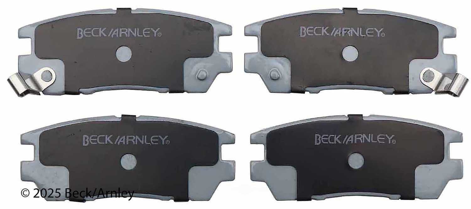 Rr Prem Brake Pads  Beck/Arnley  085-1464
