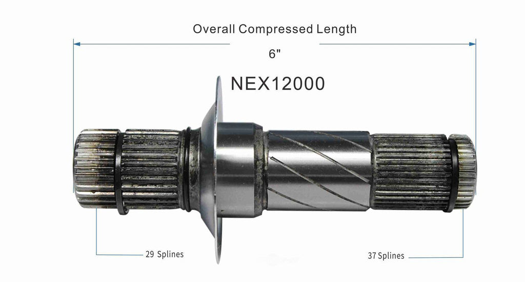 CV Intermediate Shaft   GSP North America   NEX12000