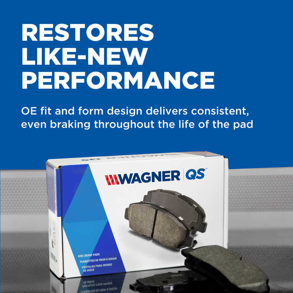 Wagner New Quickstop Ceramic Brake Pad ZD1274