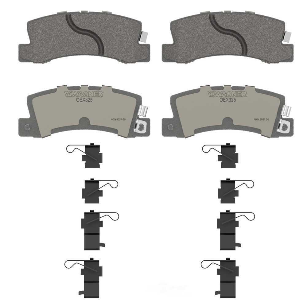 Rr Premium Ceramic Brake Pads  Wagner  OEX325