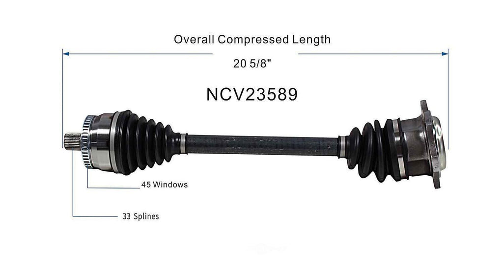 Left New CV Complete Assy   GSP North America   NCV23589