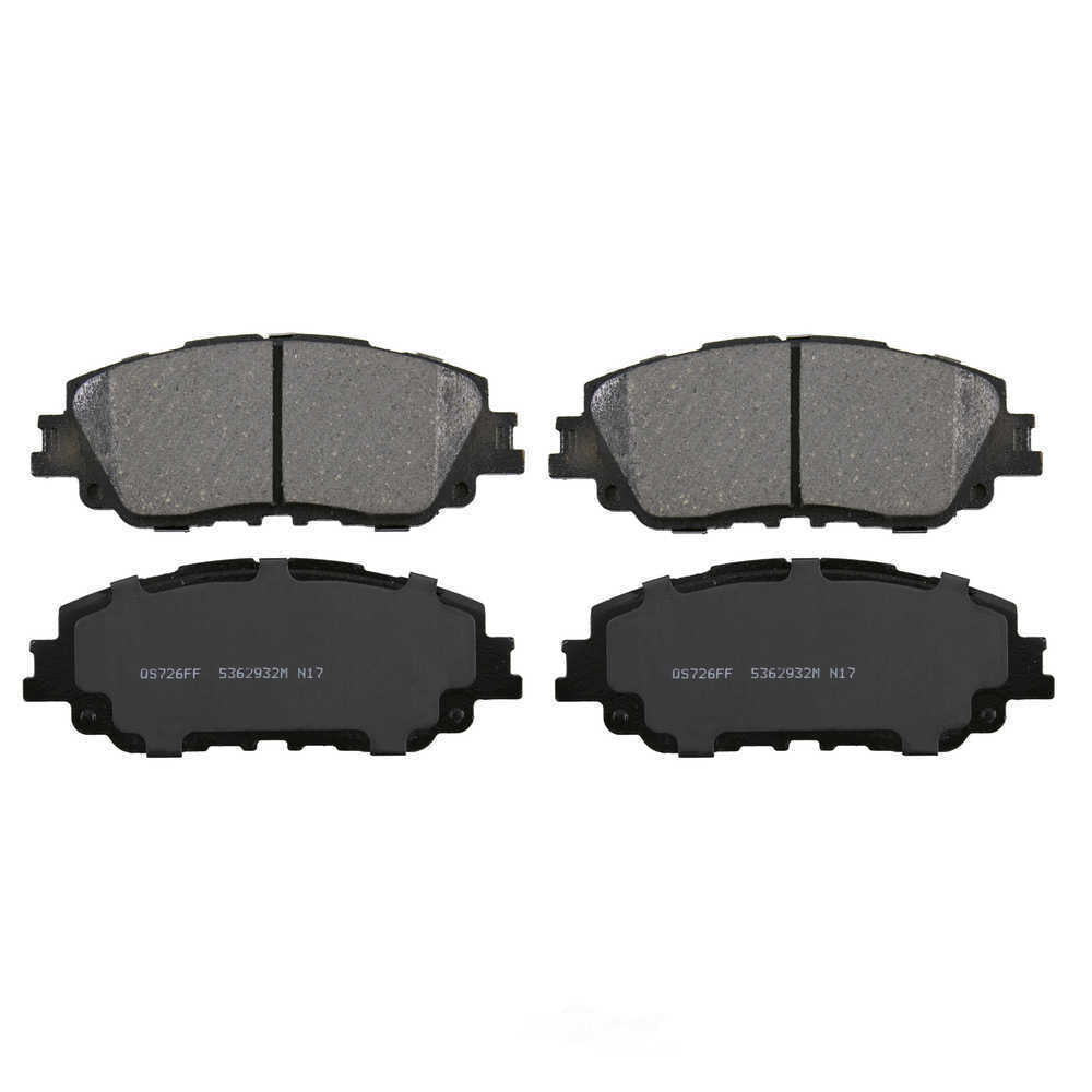 Wagner New Quickstop Ceramic Brake Pad ZD2076