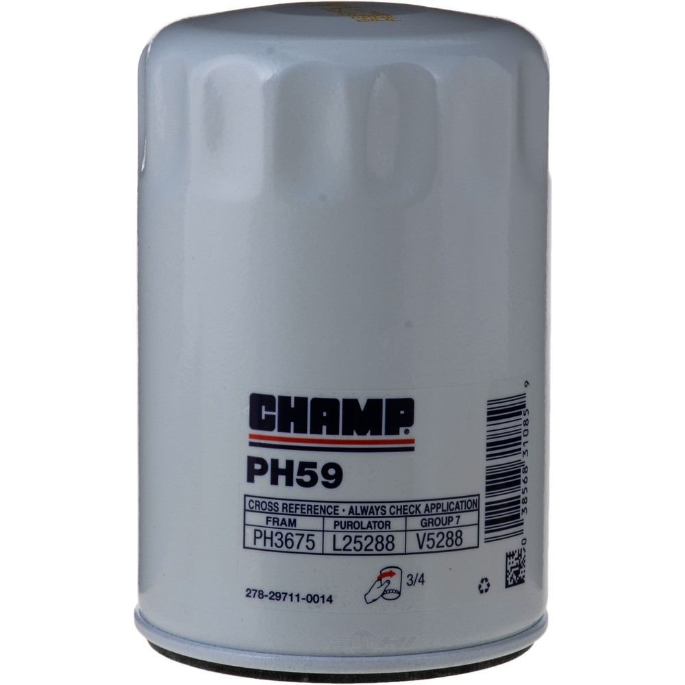 Oil Filter  Champ/Champion Labs  PH59B