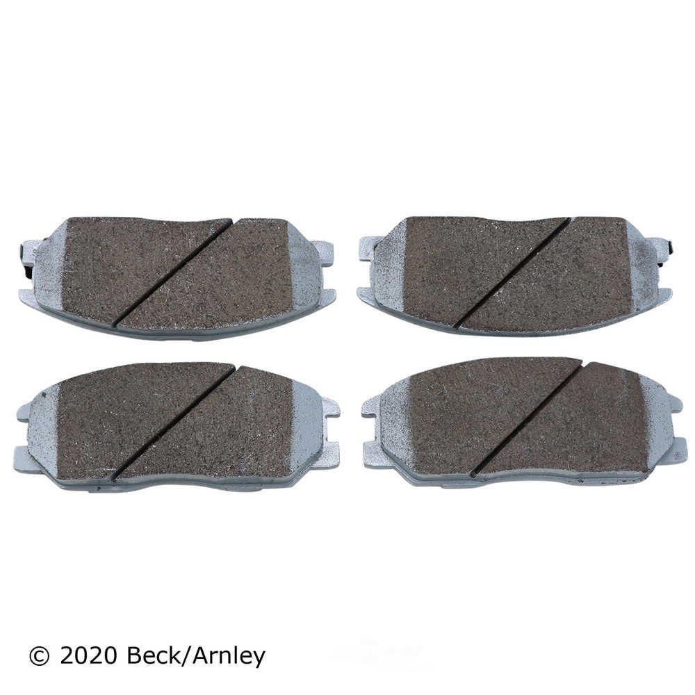 Frt Prem Brake Pads  Beck/Arnley  085-1724