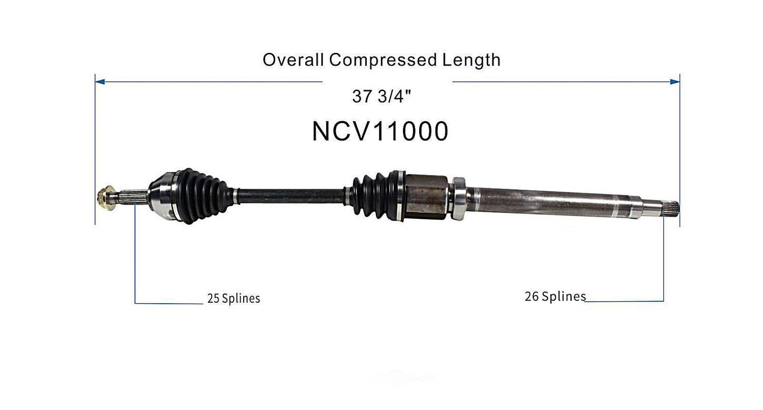 Right New CV Complete Assy   GSP North America   NCV11000