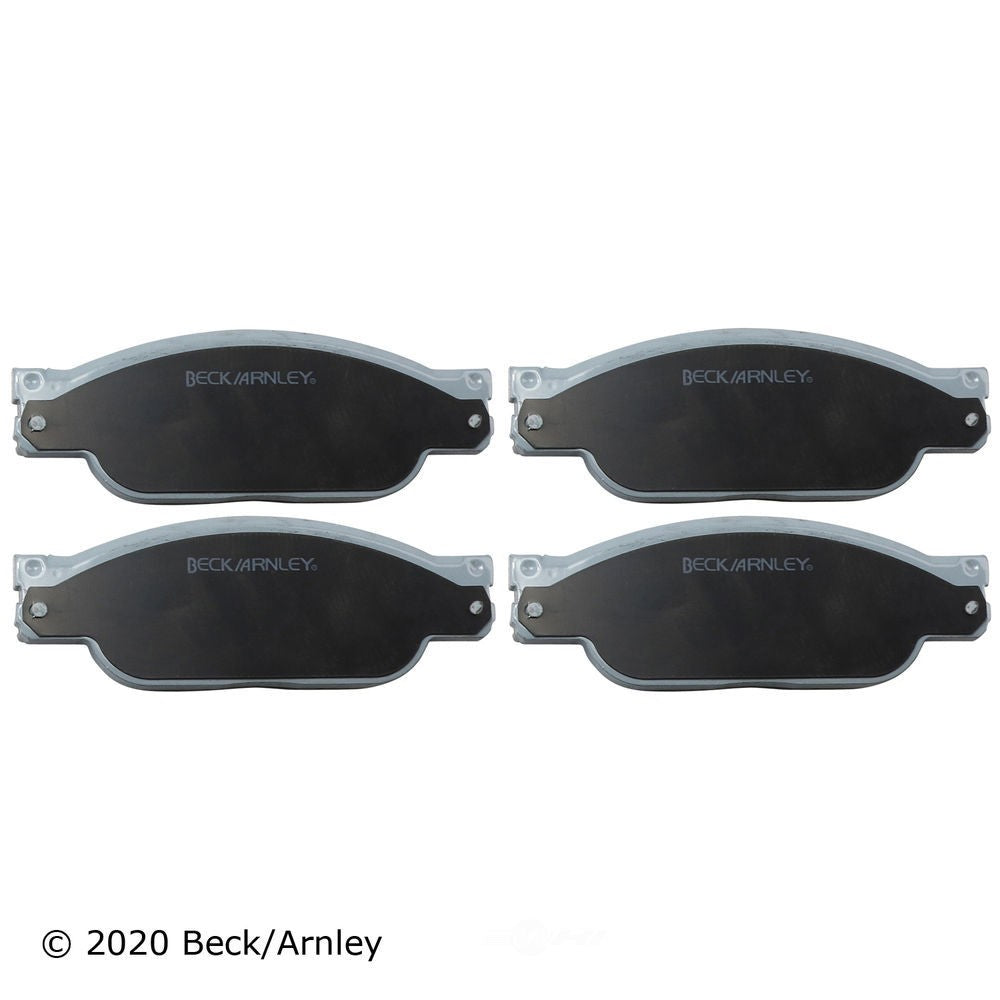 Frt Prem Brake Pads  Beck/Arnley  085-1671