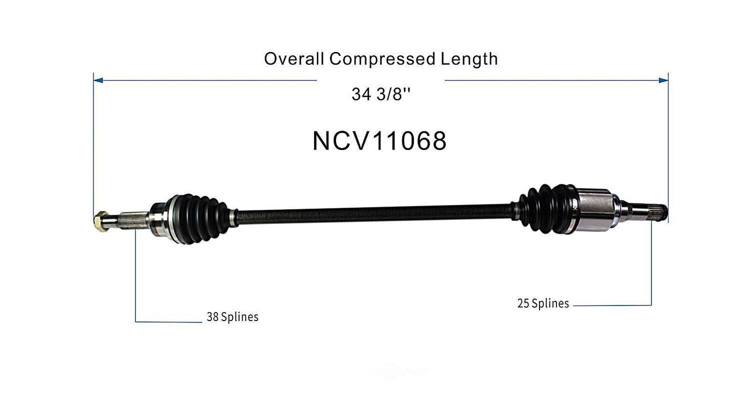 Left New CV Complete Assy   GSP North America   NCV11068