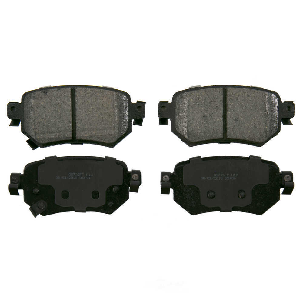 Rr Ceramic Brake Pads  Wagner  ZD1874