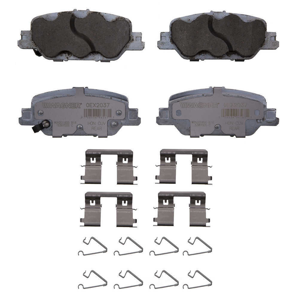 Wagner Premium OEX Ceramic Brake Pad OEX2037