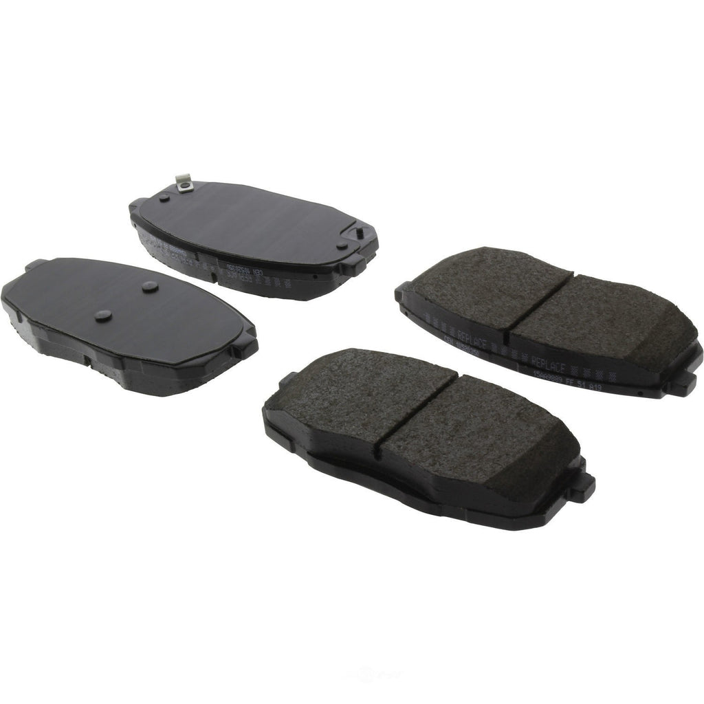 Frt Super Prem Ceramic Brake Pads  Centric Parts  105.20350