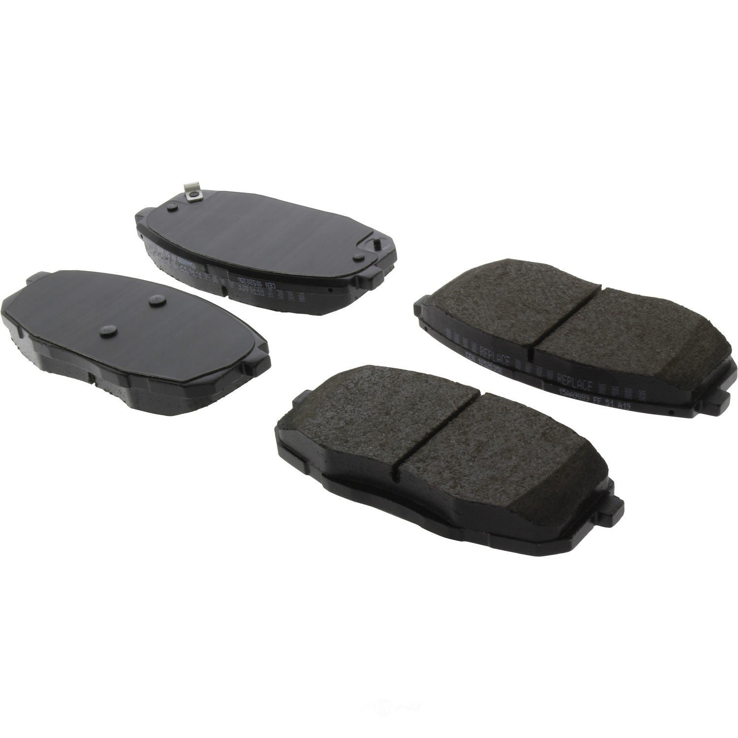 Frt Super Prem Ceramic Brake Pads  Centric Parts  105.20350