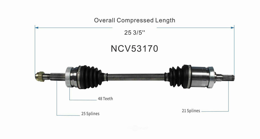 New CV Complete Assy   GSP North America   NCV53170