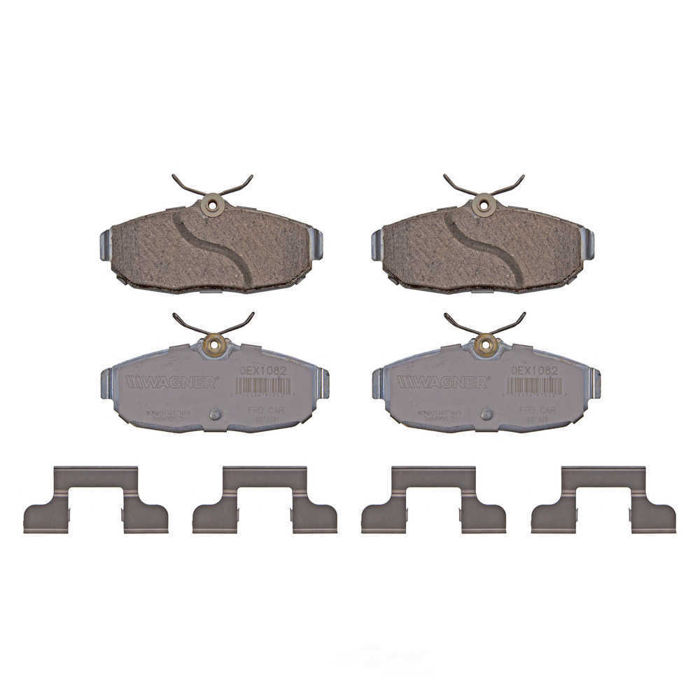 Rr Premium Ceramic Brake Pads  Wagner  OEX1082