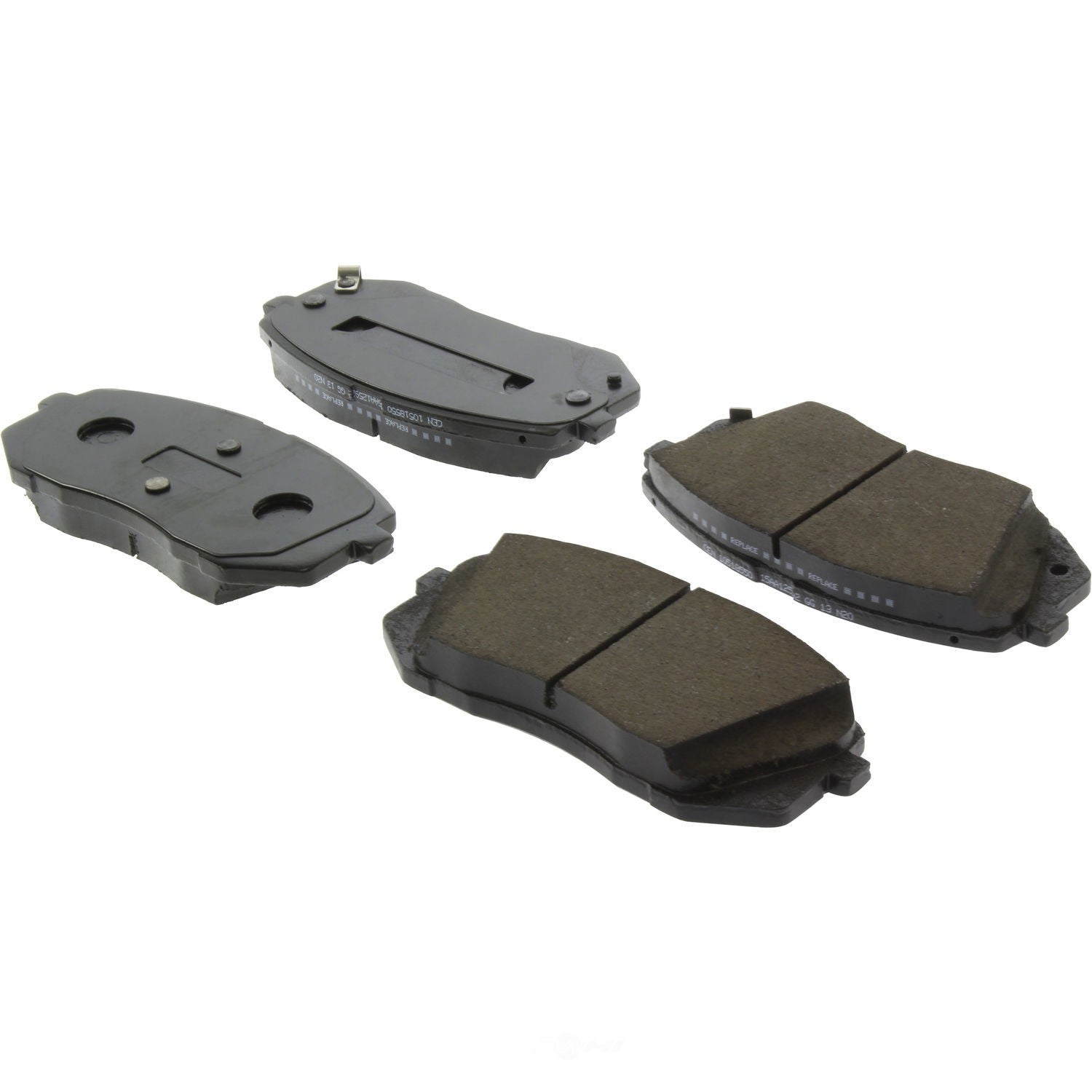 Frt Super Prem Ceramic Brake Pads  Centric Parts  105.18550