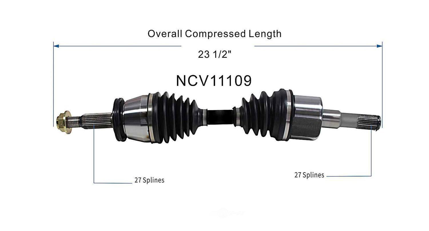 Left New CV Complete Assy   GSP North America   NCV11109