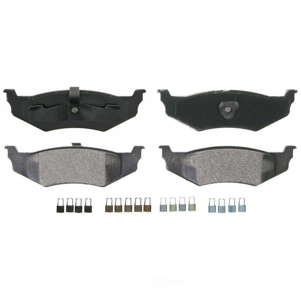 Semi-Met Brake Pads  Wagner  ZX782