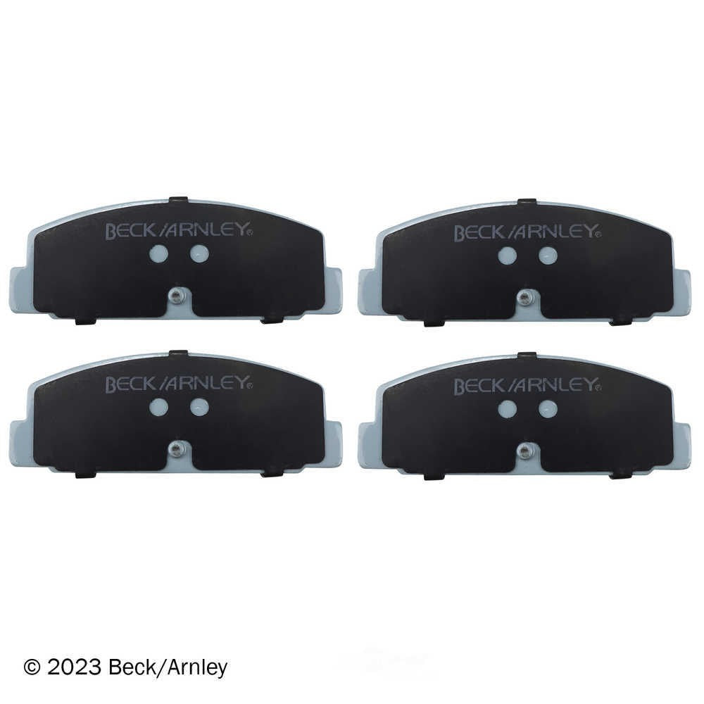 Rr Prem Brake Pads  Beck/Arnley  085-1283