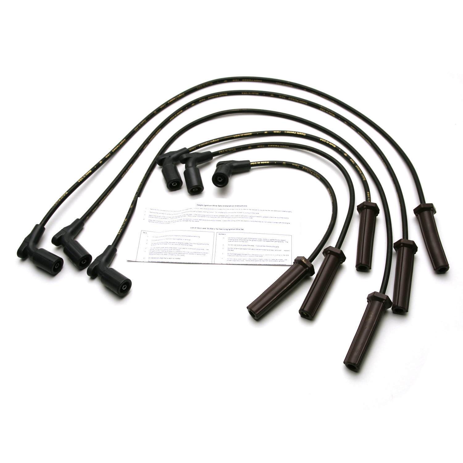 Ignition Wire Set  Delphi  XS10544