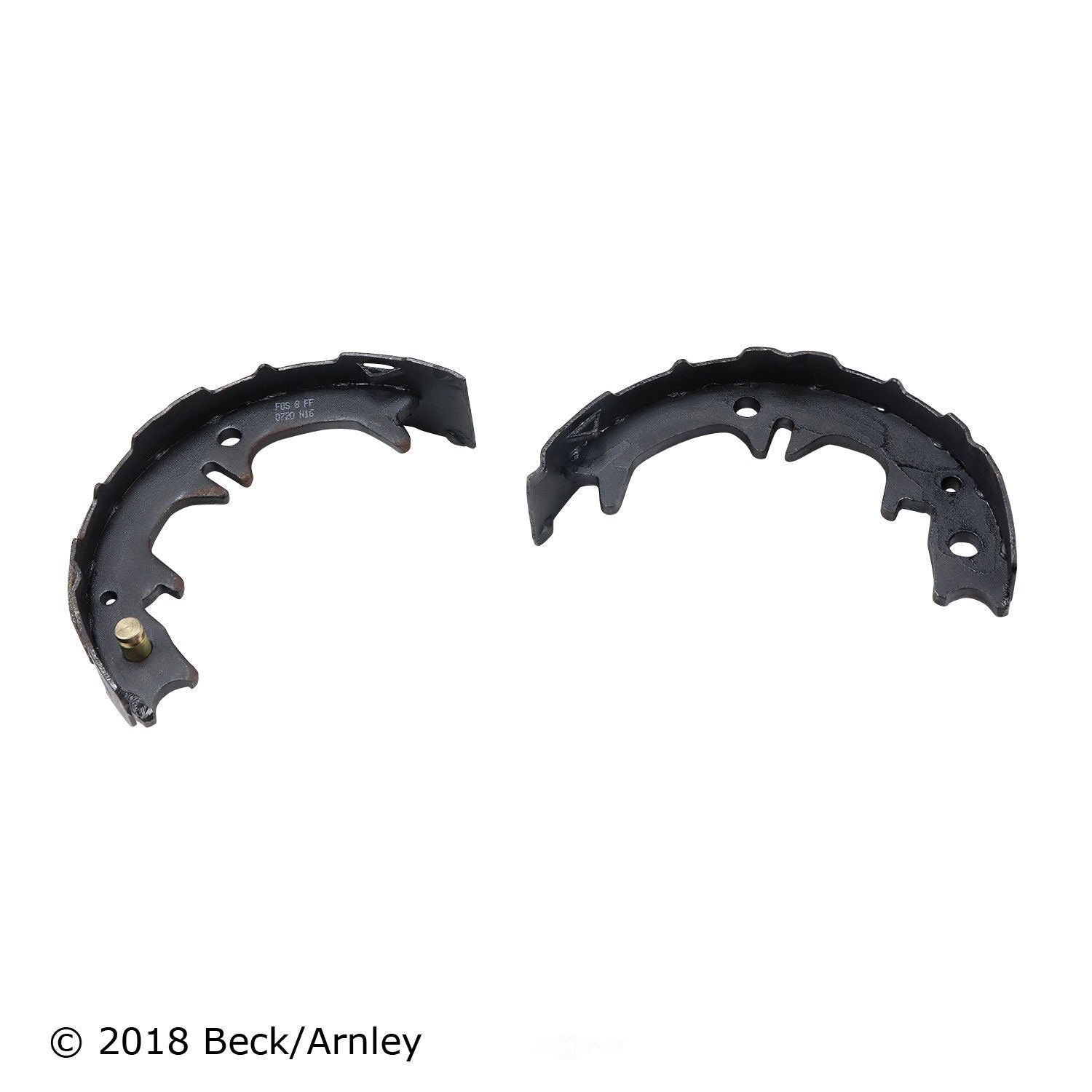 Rr Parking Brk Shoes  Beck/Arnley  081-3232