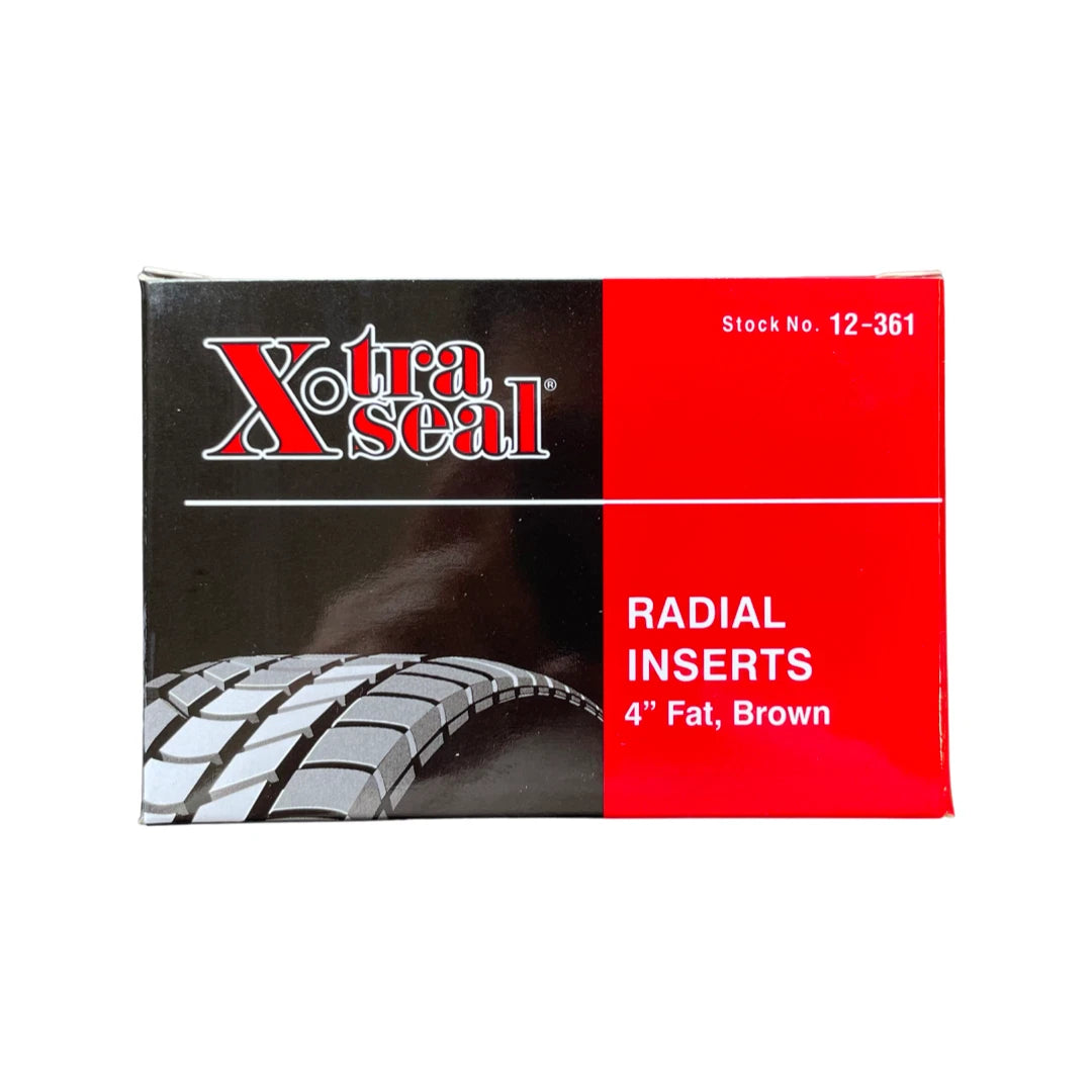 Xtra-Seal 12-361 Tubless Tire-Plug-Seals- 4" FAT Brown QTY OF 100 PLUGS