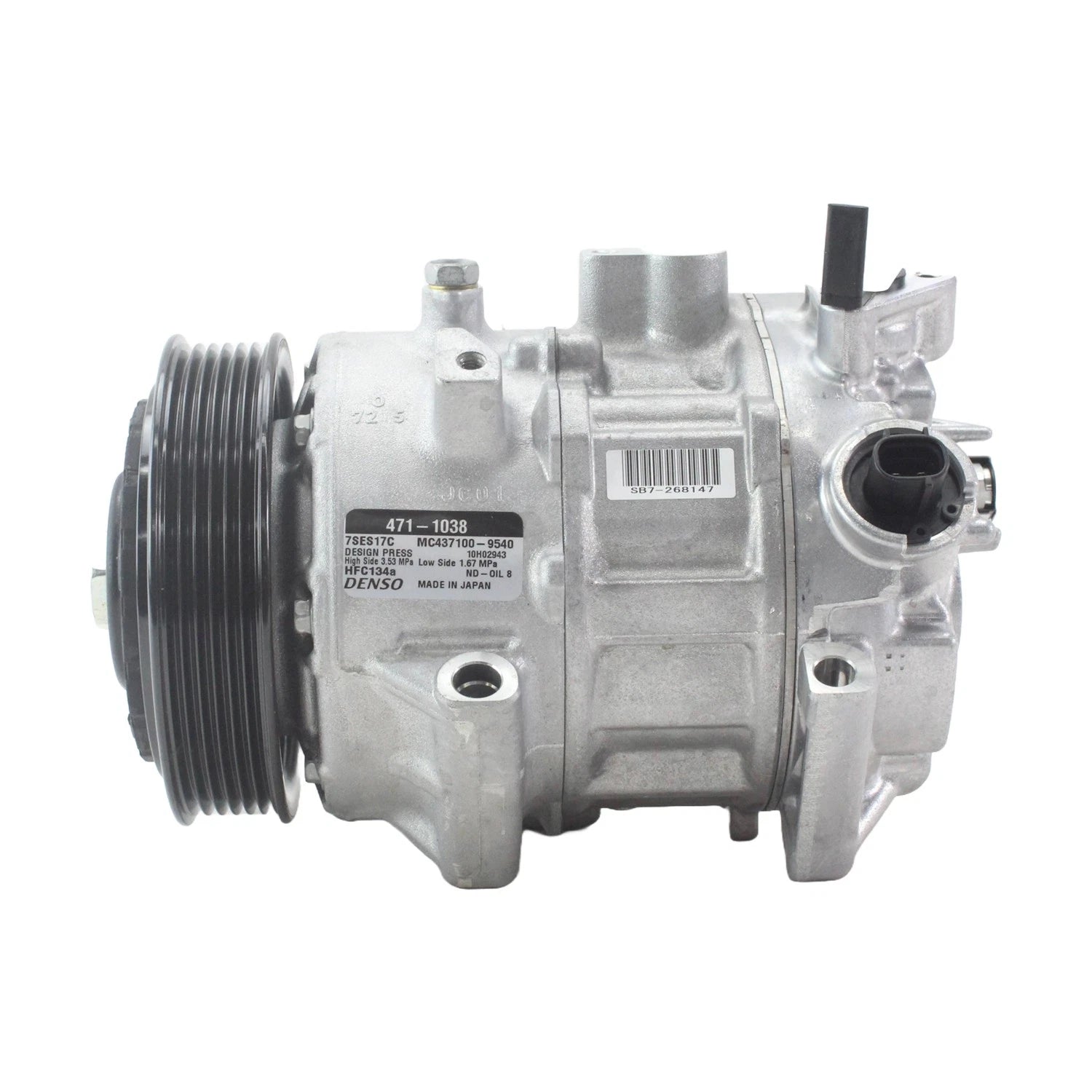 A/C  Compressor & Clutch-New  DENSO  471-1038