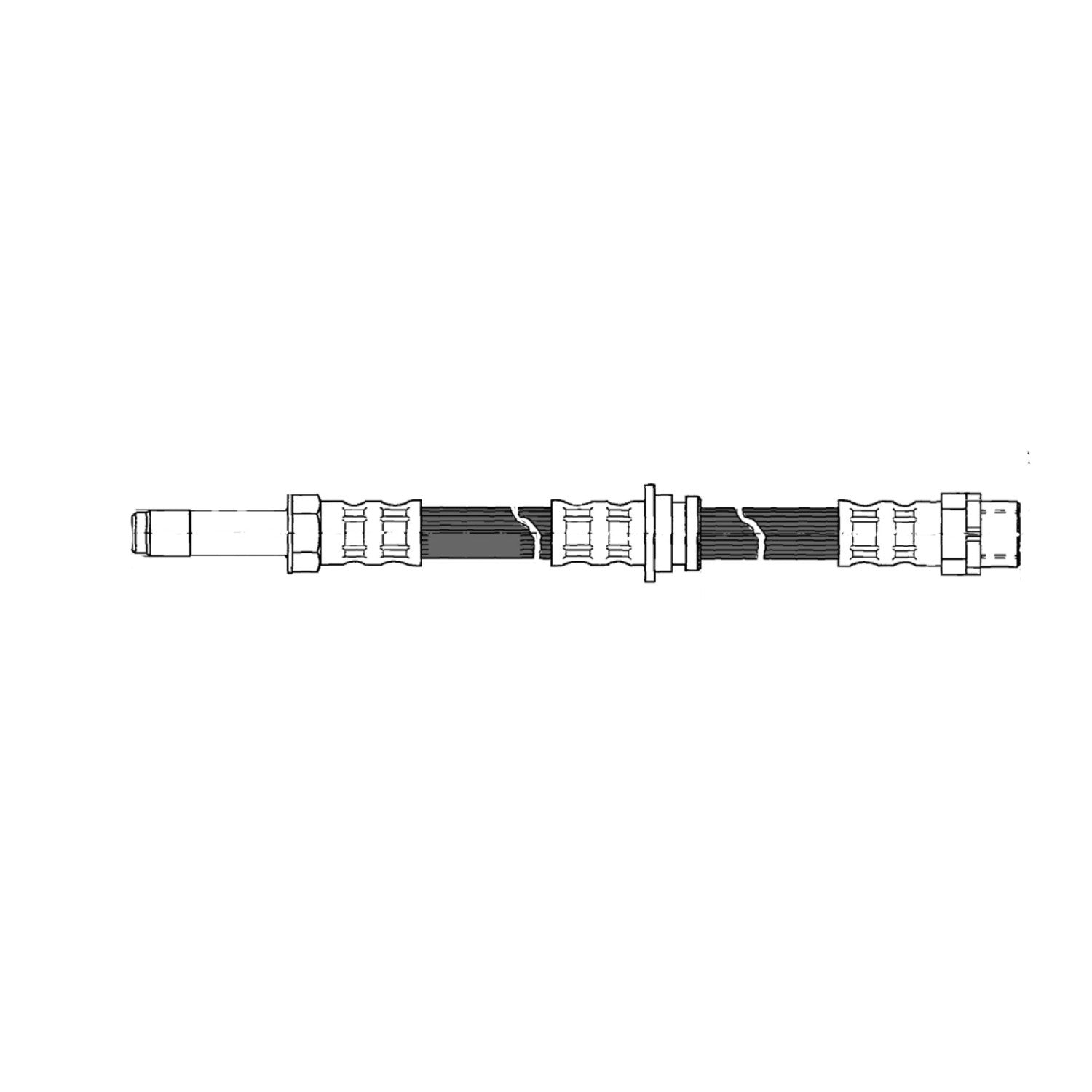 Rr Brake Hose  Centric Parts  150.34308