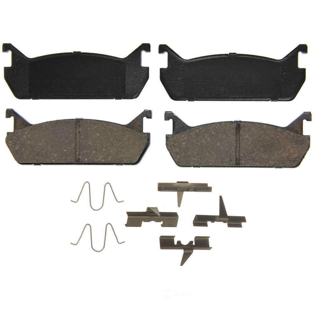 Rr Ceramic Brake Pads  Wagner  ZD458