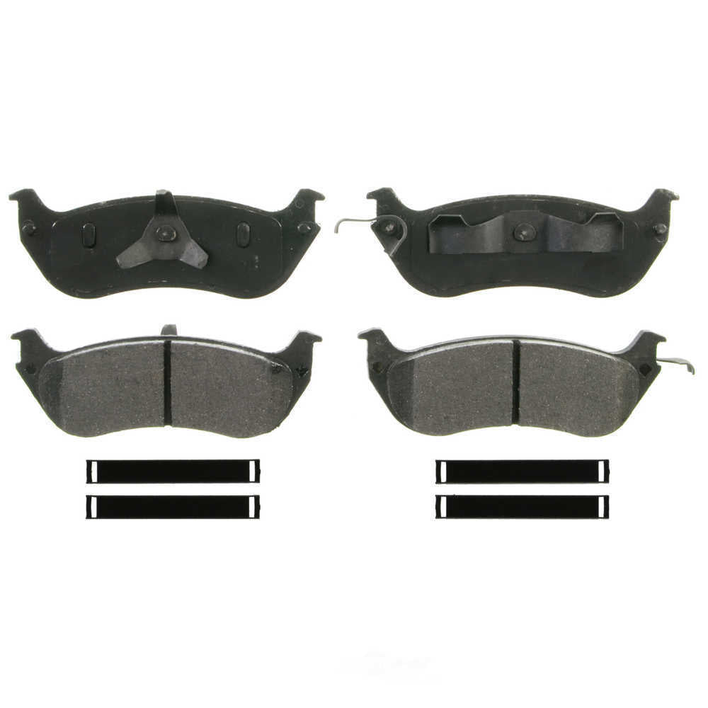 Rr Semi-Met Brake Pads  Wagner  ZX674