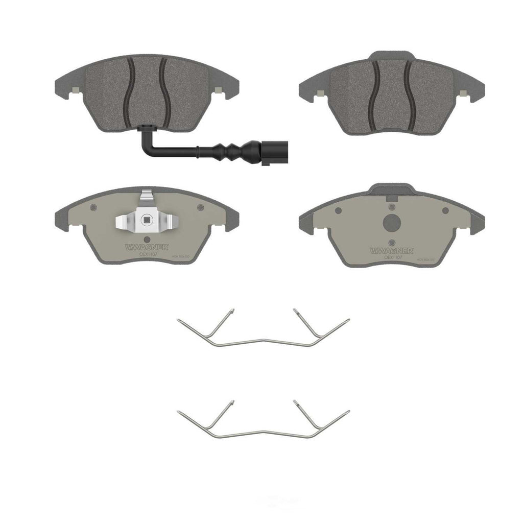 Frt Premium Ceramic Brake Pads  Wagner  OEX1107