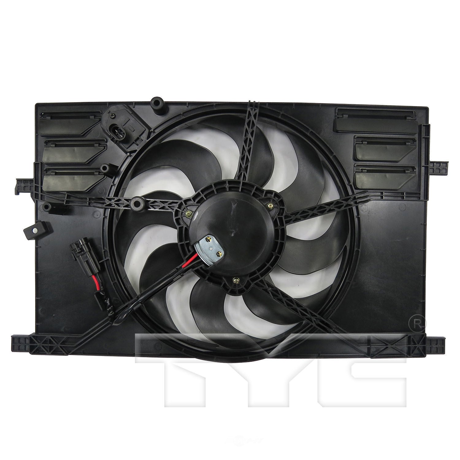 Radiator & Condenser Fan Assy  TYC  623740